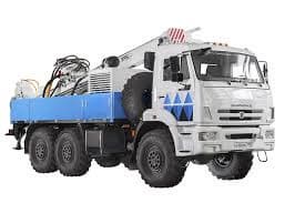 Drilling Rig for Geological Exploration mounted on Truck